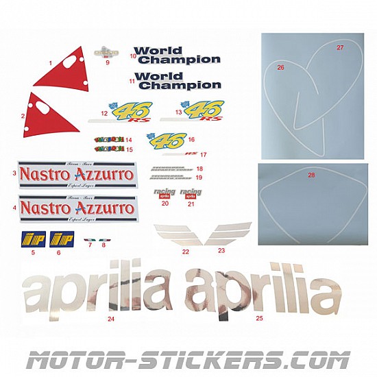 1998 aprilia rs 125